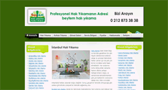 Desktop Screenshot of beytemhaliyikama.com