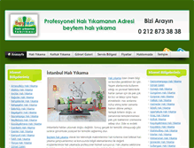 Tablet Screenshot of beytemhaliyikama.com